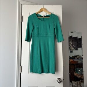 Boden Torquoise Ottoman Dress